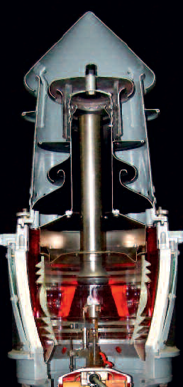 Schnittfoto Seelaterne